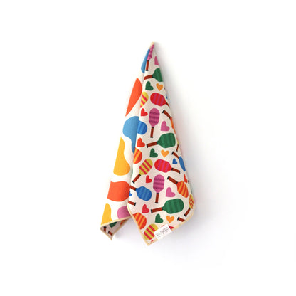 Pickleball Love Reversible Microfiber Hand Towel