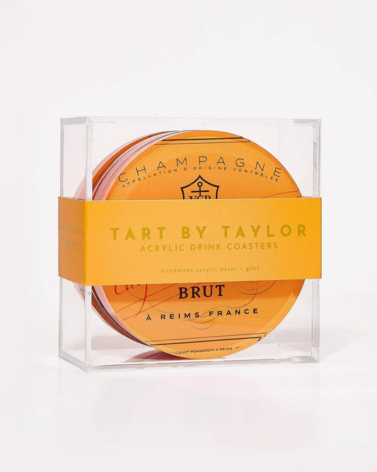 Pop The Bubble Acrylic Coaster - Set of 4