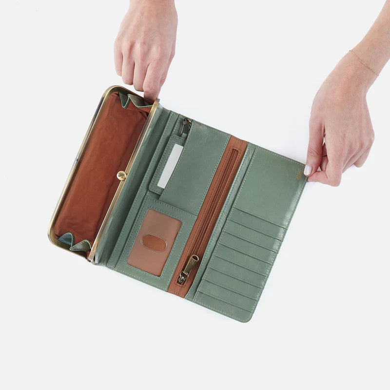 Rachel Continental Wallet - Jade