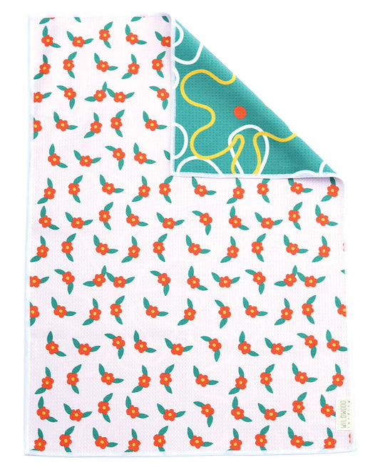 Rosie Reversible Microfiber Hand Towel