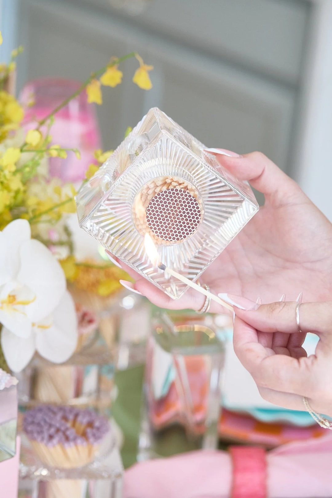 Square Match Striker | Sunset Matches