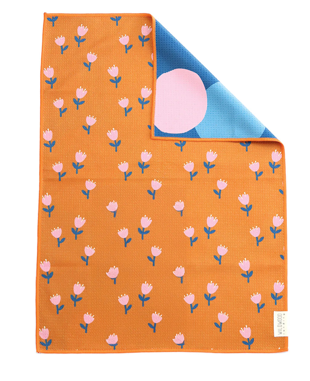 Tulip Bubbles Reversible Microfiber Hand Towel