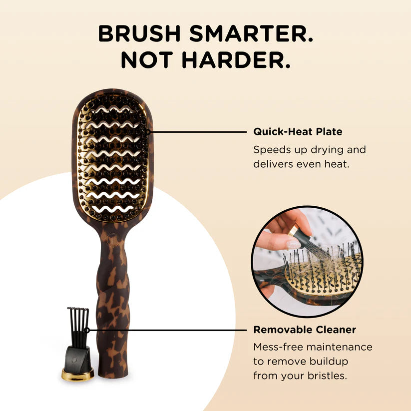 Vented Hair Brush | Tortoise