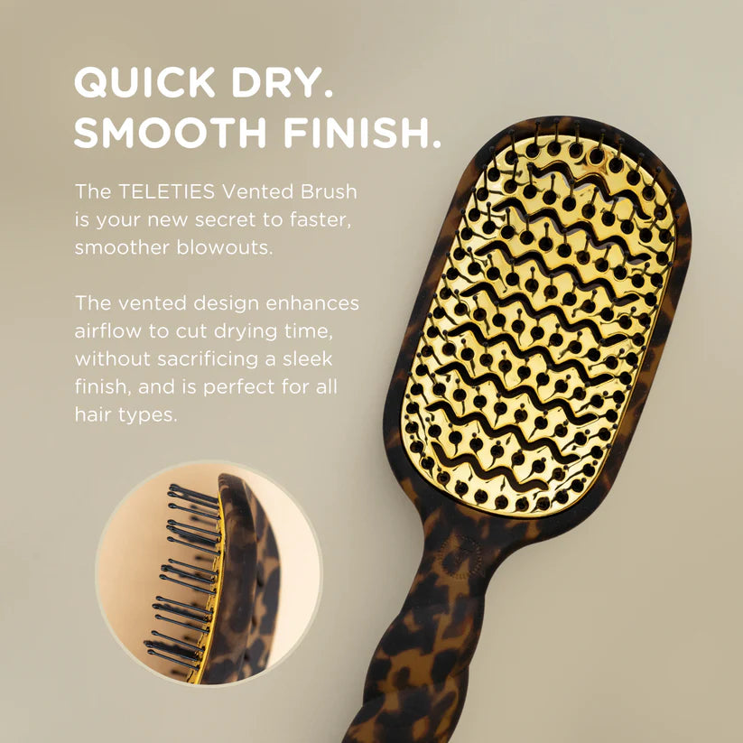 Vented Hair Brush | Tortoise