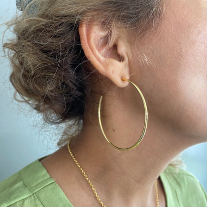 Vermont Large Hoop Earrings