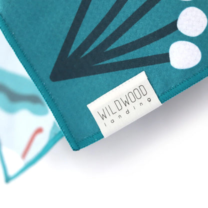 Wishes Reversible Microfiber Hand Towel