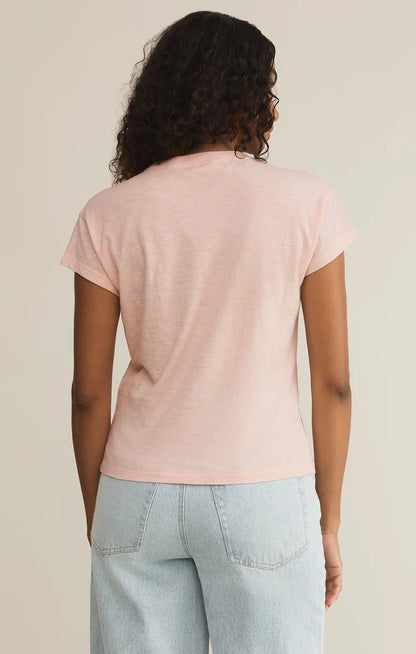 Pink Salt Slub Tee