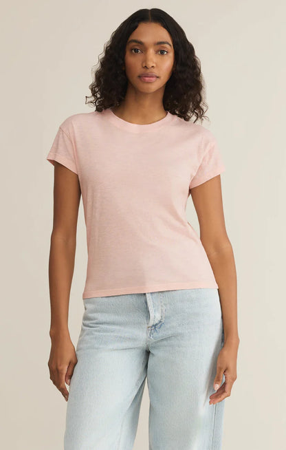 Pink Salt Slub Tee